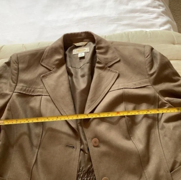 Talbots Tan Suit - Picture 7 of 11